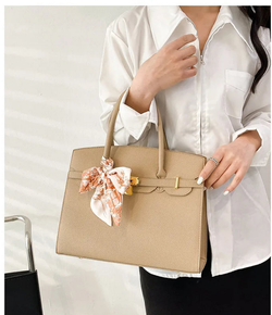 Fashion Trend Handheld Kelly Bag Scarf
