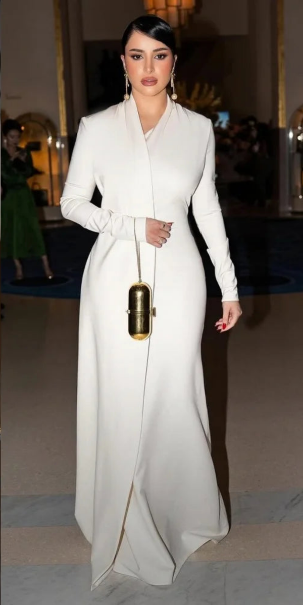 V-Neck Long Sleeves Dress