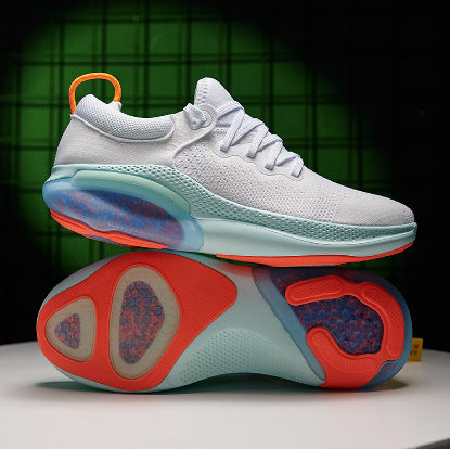 Breathable Mesh Fly-woven Running Shoes