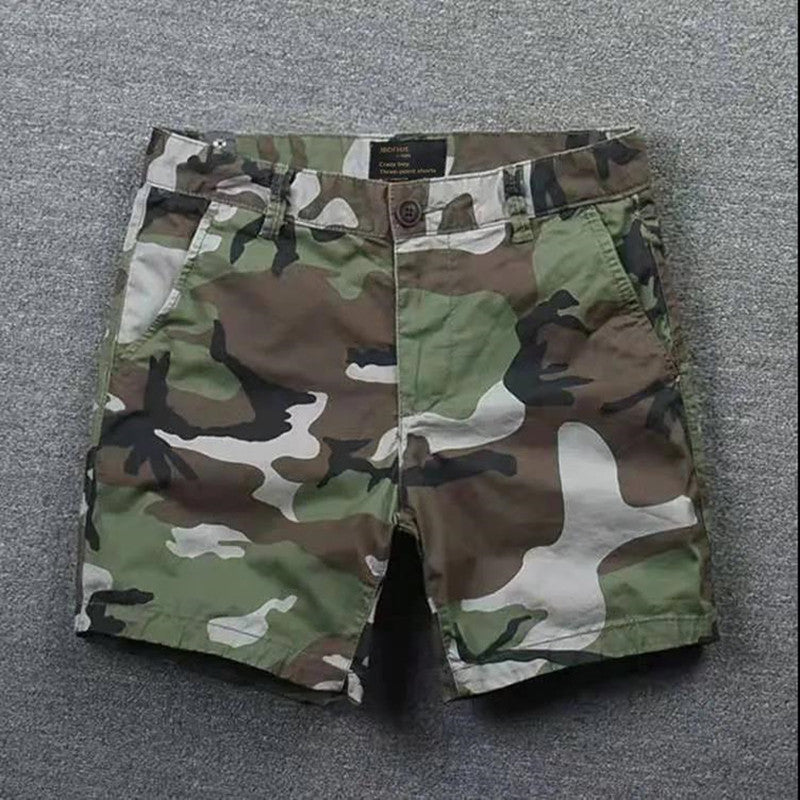 Men's Trendy Cotton Loose Shorts All-matching Outer Wear