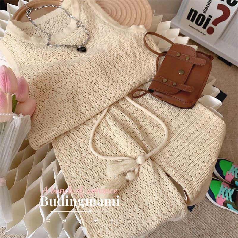 Two-Piece Knitted Girls