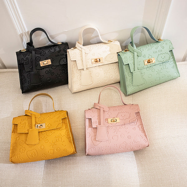 Embossed Handbag