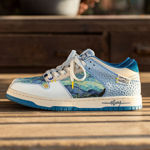 MRA Starry Sky Oil Painting Sneakers