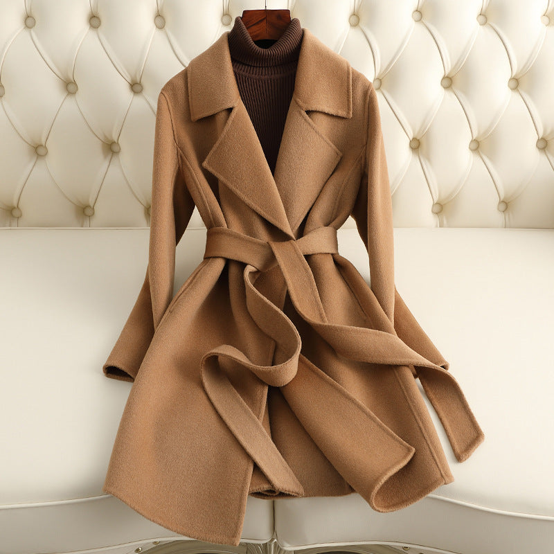Cashmere Coat Mid-length