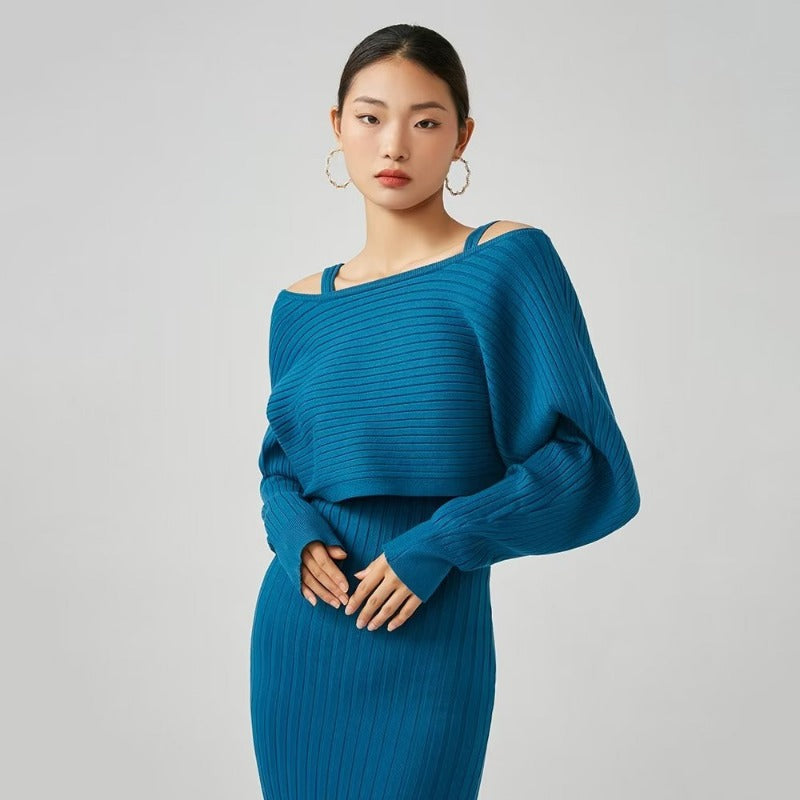 Camina Slim Dress and Small Sweater
