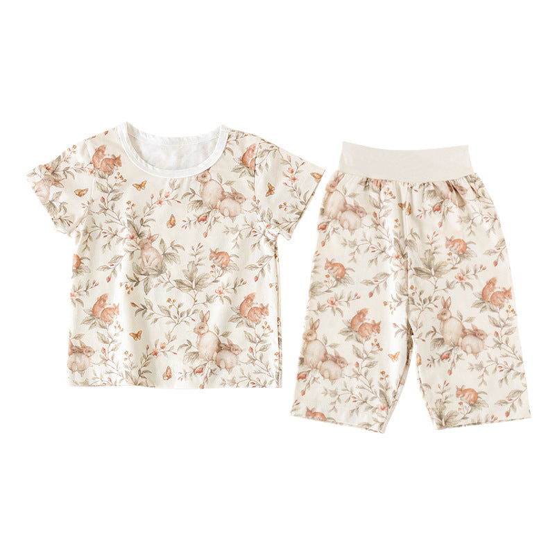 Short-sleeved Top Shorts Baby