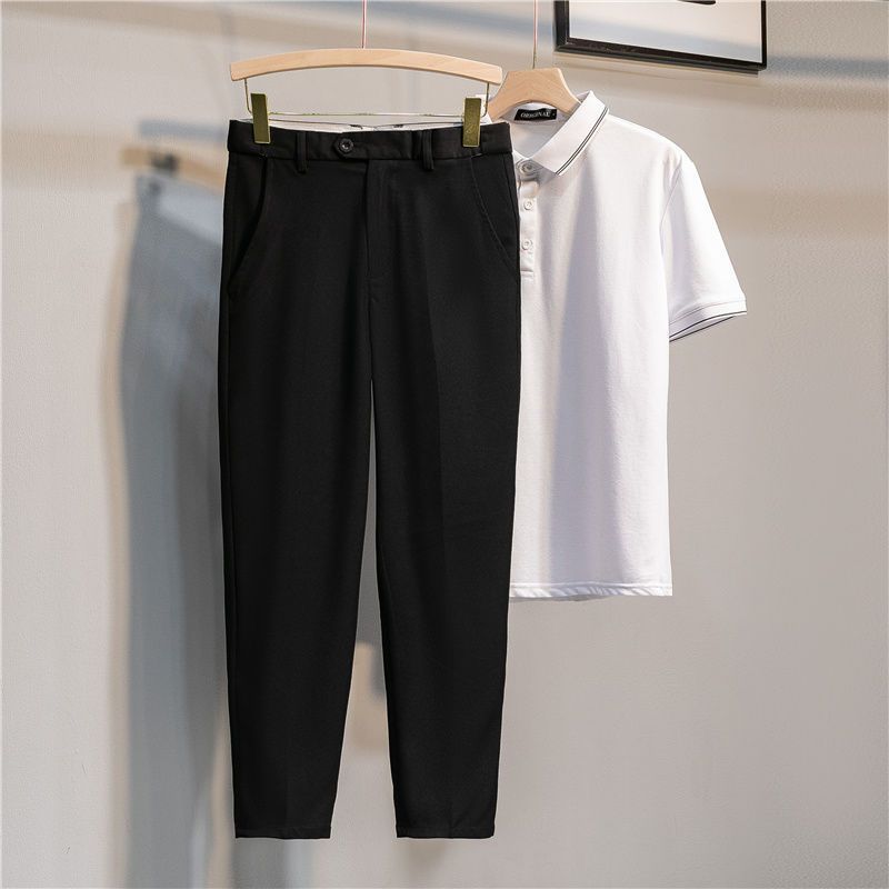 Nine-point Drape Trousers