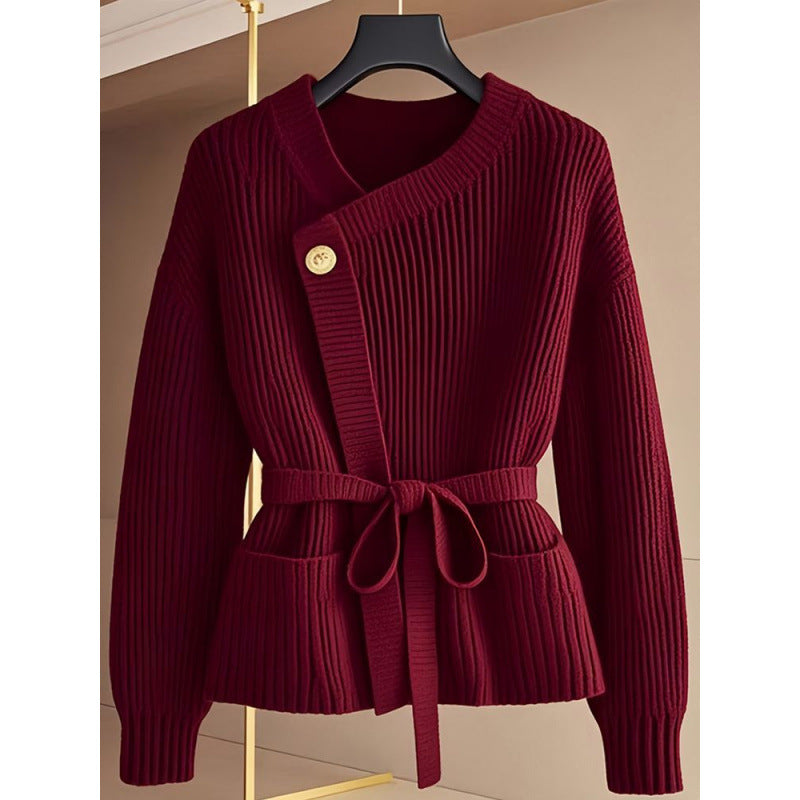 Red Design Sweater