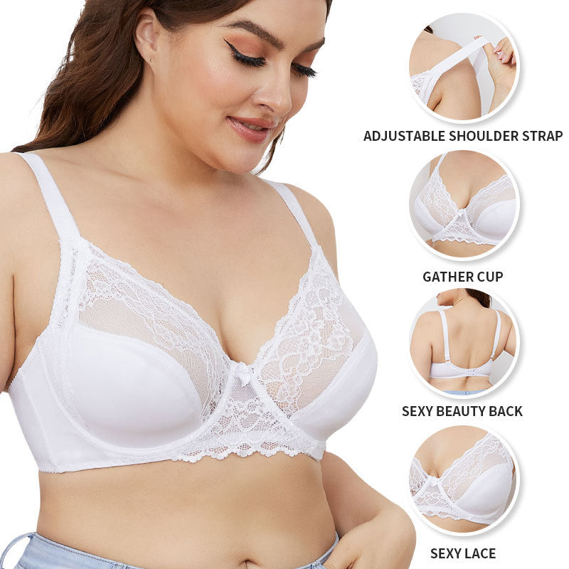 Cotton Cup Adjustable Bra