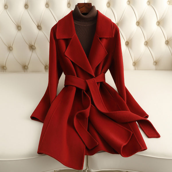 Cashmere Coat Mid-length
