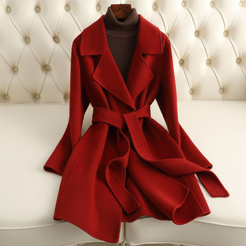 Cashmere Coat Mid-length