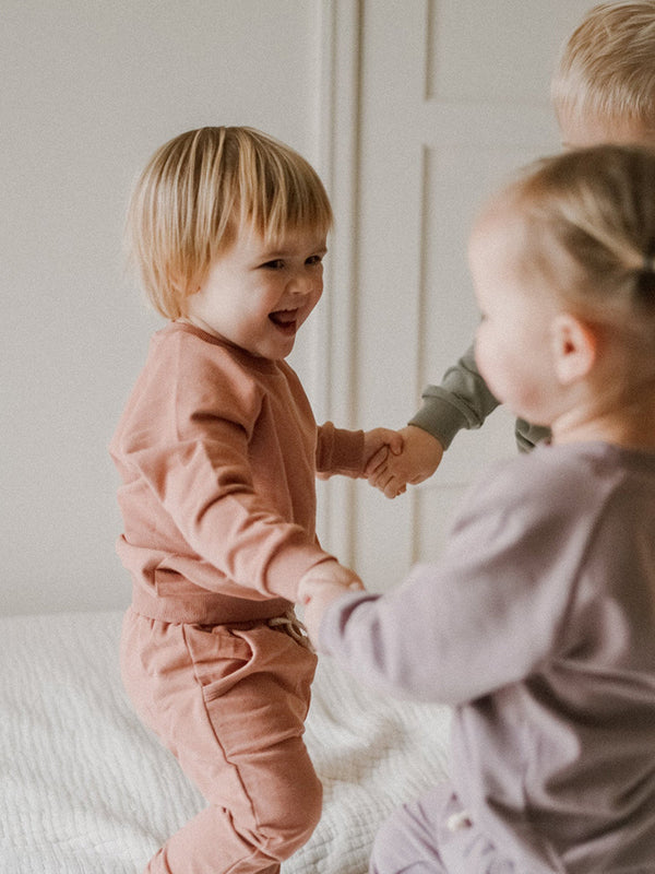 Pure Cotton Sweatshirt Suit