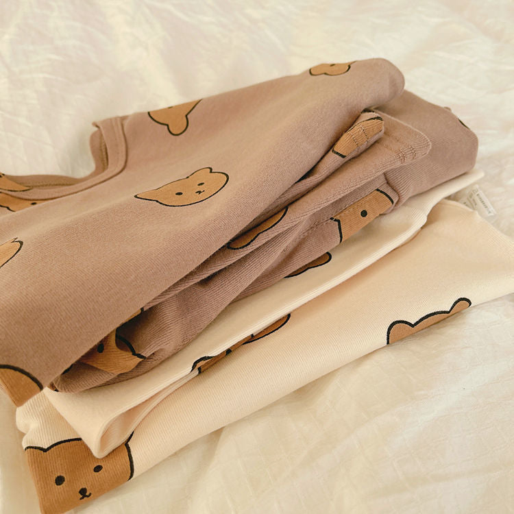 Baby Suit Pajamas High Waist Underwear