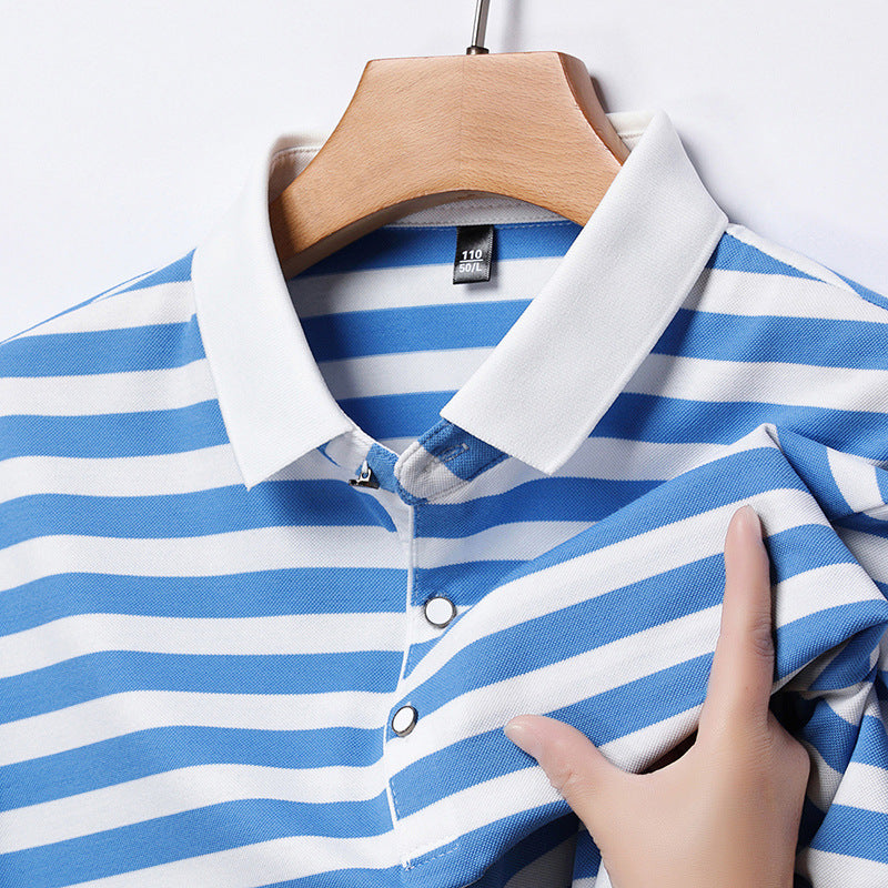 Striped Short-sleeve Shirt