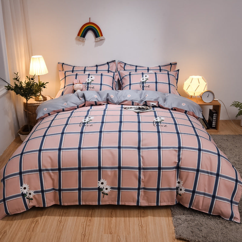 Pure Cotton Brushed Four-piece Thickened