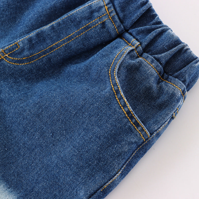 Boys And Girls Baby Denim Shorts