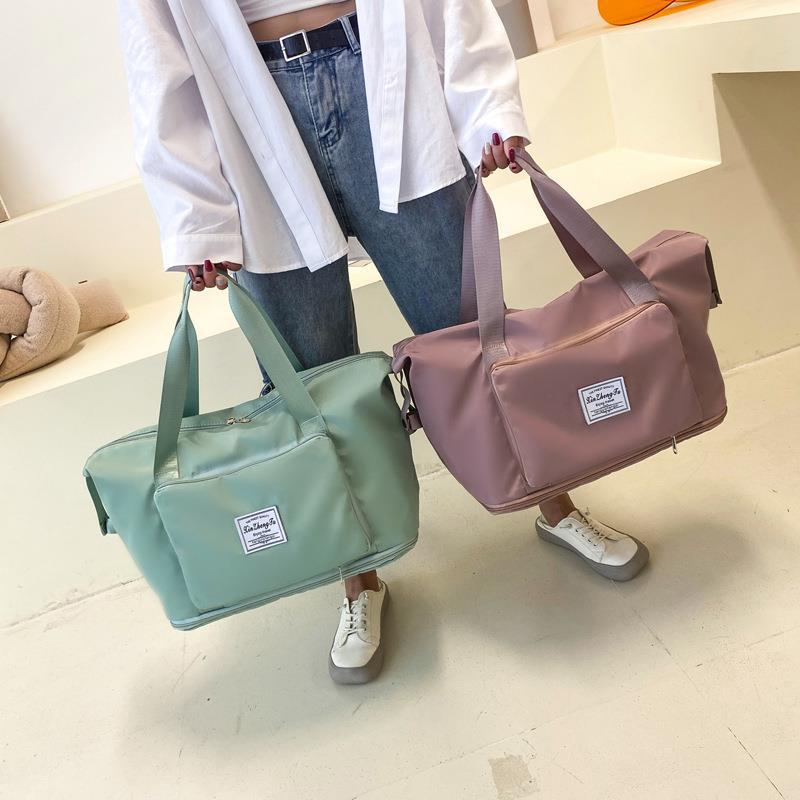 New Large-capacity Short-distance Travel Bag Wet And Dry Separation Fitness Bag Swimming Bag Hand Luggage Foldable