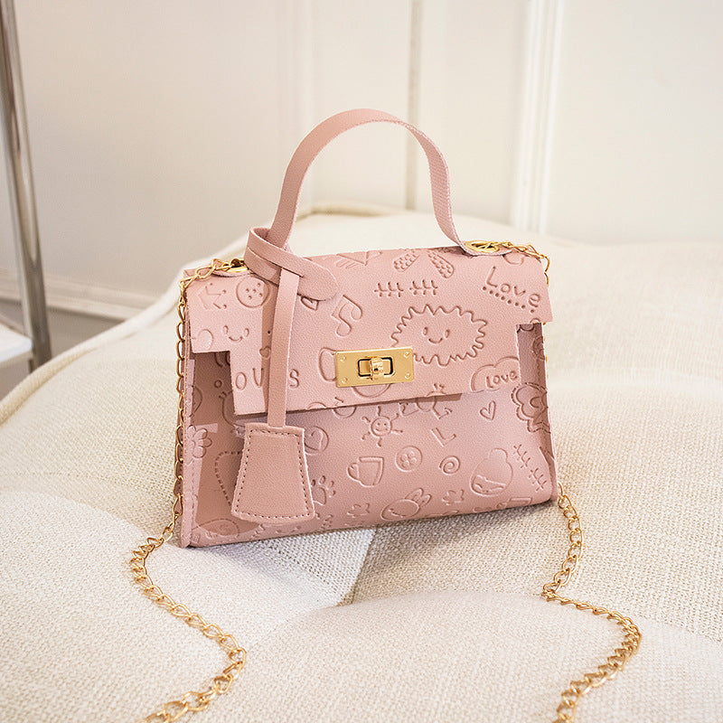Embossed Handbag