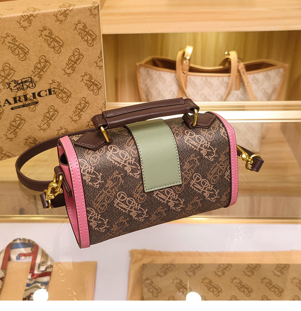 Leather Small Shoulder Handbag