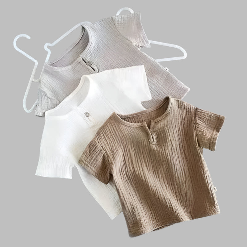 Boys And Girls Baby Short-sleeved Summer Suit