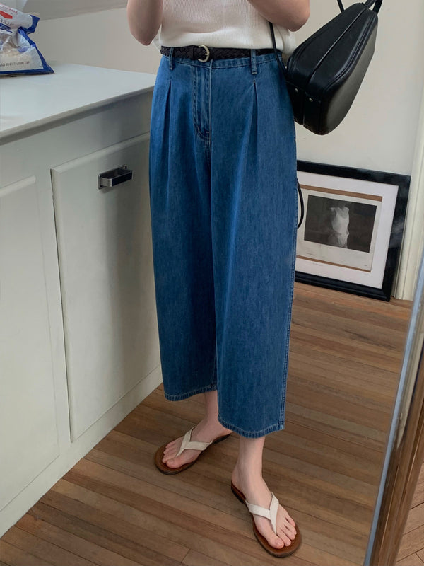 Daddy Thin Wide-leg Jeans