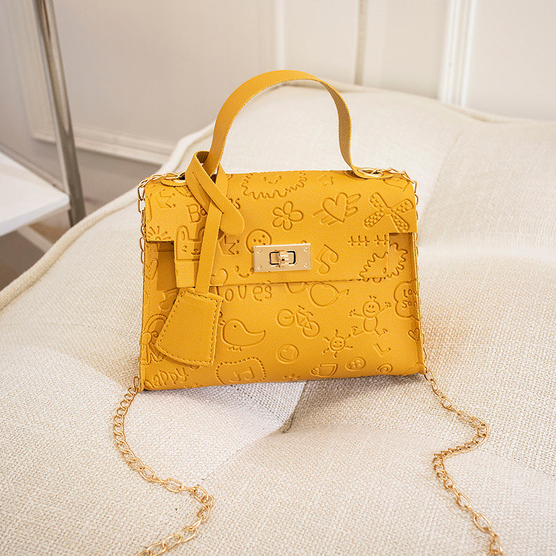Embossed Handbag