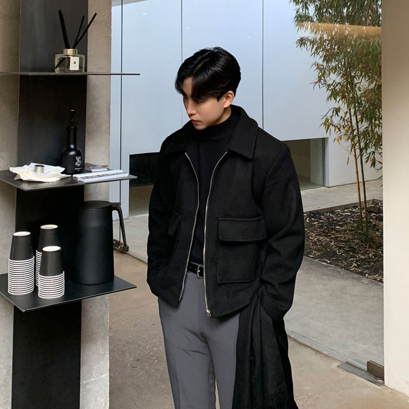 Woolen Coat Men