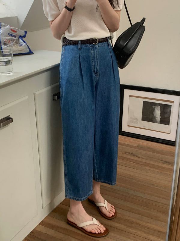 Daddy Thin Wide-leg Jeans