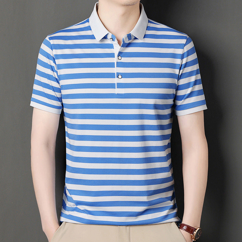 Striped Short-sleeve Shirt