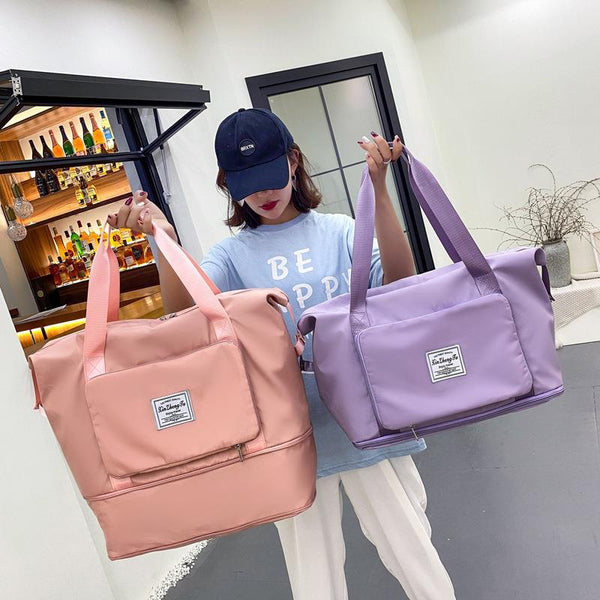 New Large-capacity Short-distance Travel Bag Wet And Dry Separation Fitness Bag Swimming Bag Hand Luggage Foldable