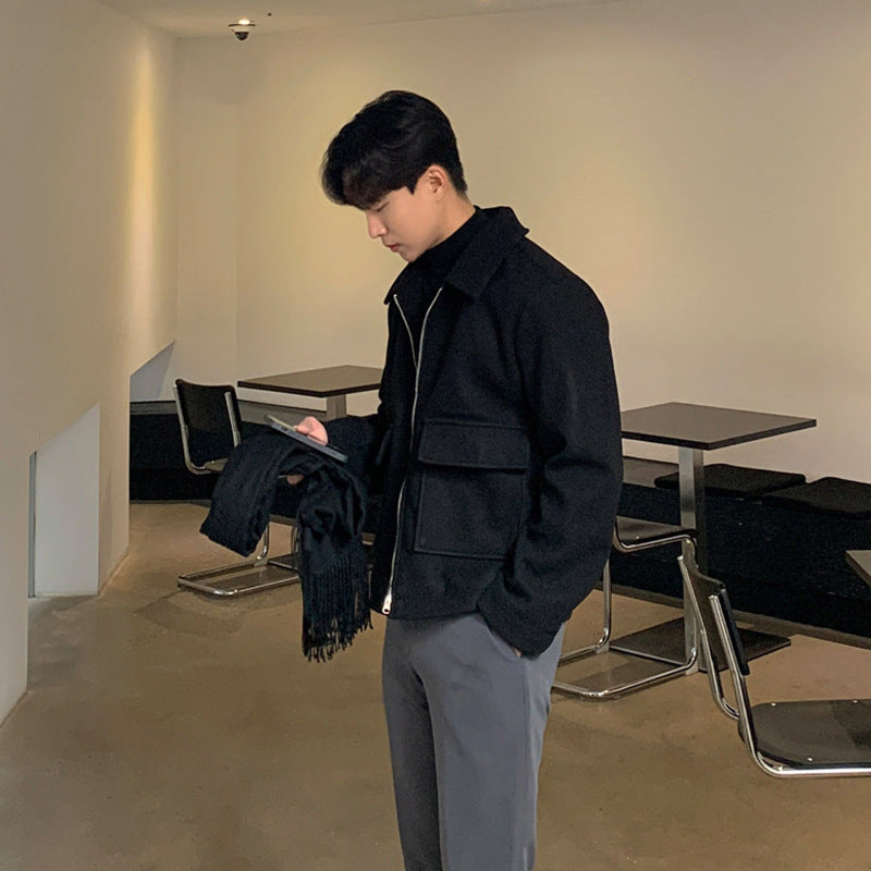 Woolen Coat Men
