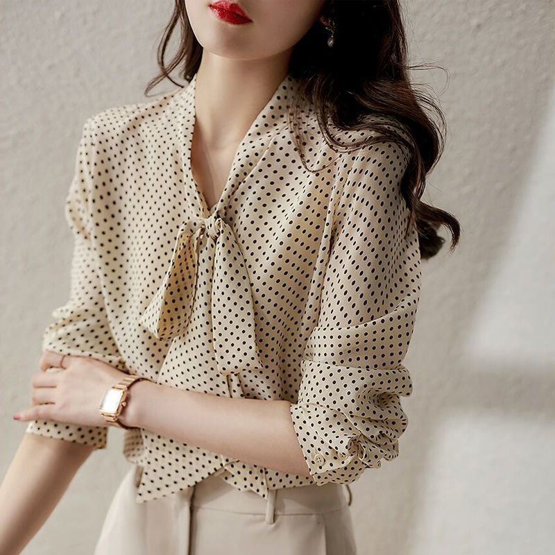 Polka Shirt Casual Top
