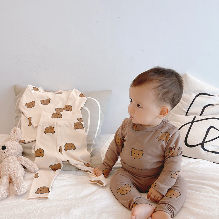 Baby Suit Pajamas High Waist Underwear