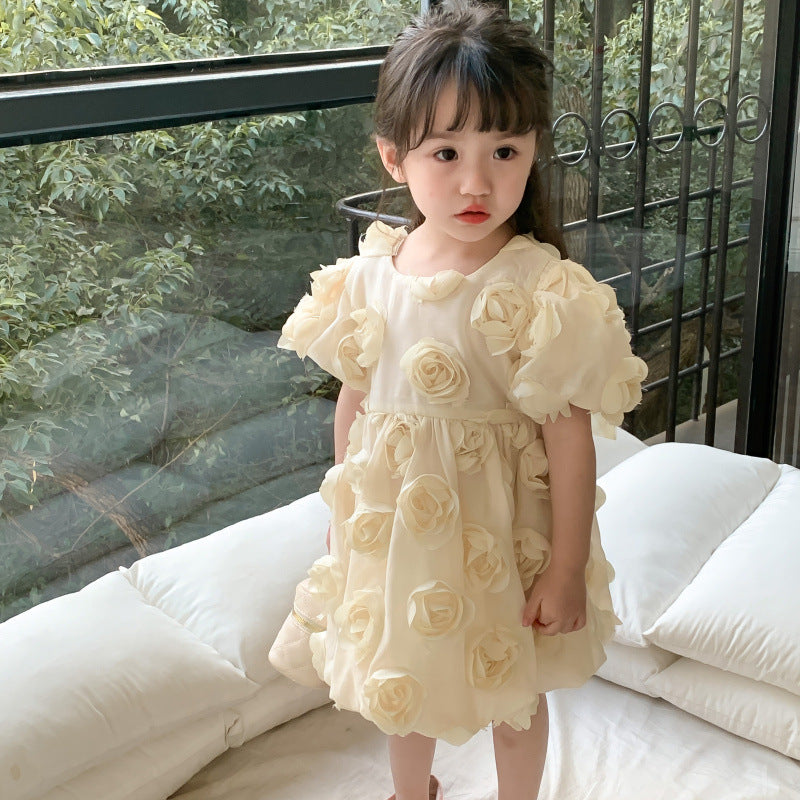Beautiful Princess Dress with roses