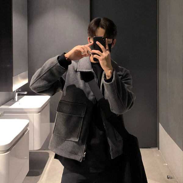 Woolen Coat Men