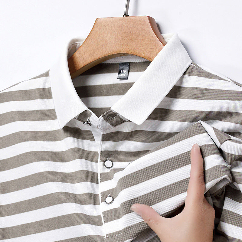 Striped Short-sleeve Shirt