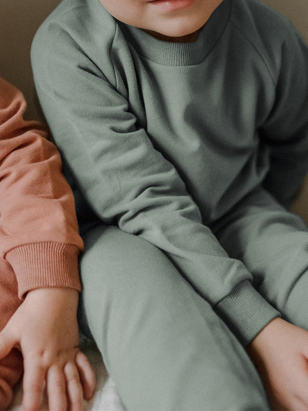 Pure Cotton Sweatshirt Suit