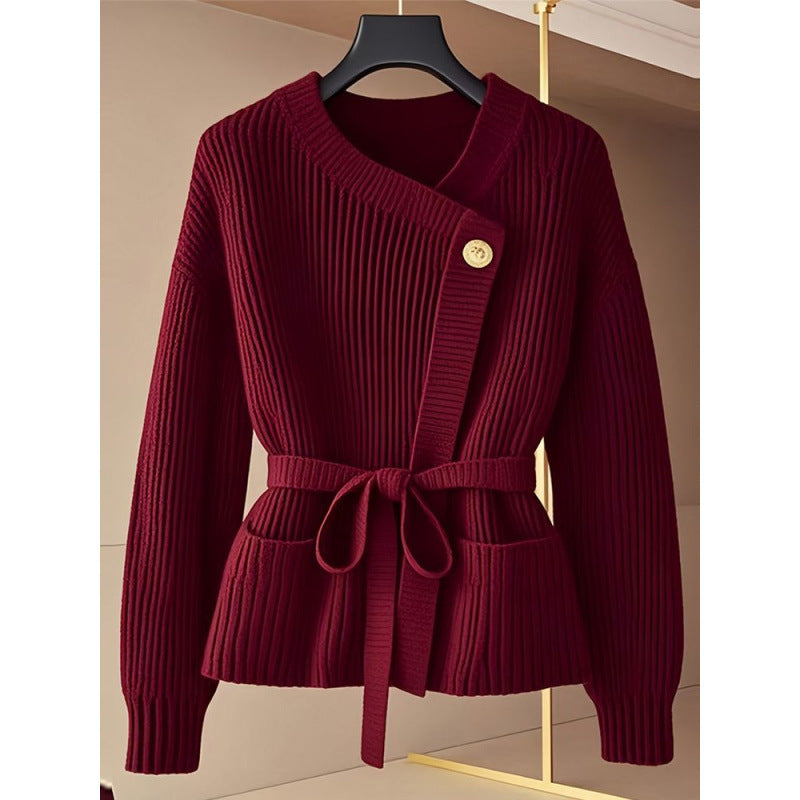 Red Design Sweater
