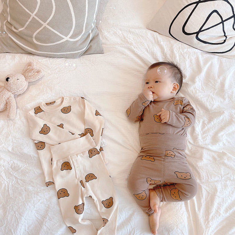 Baby Suit Pajamas High Waist Underwear