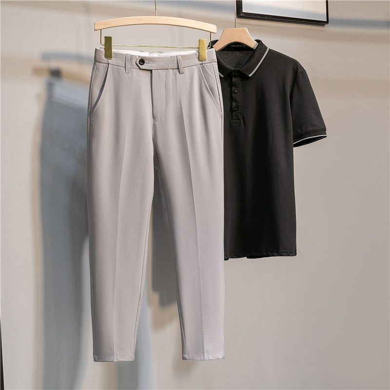 Nine-point Drape Trousers