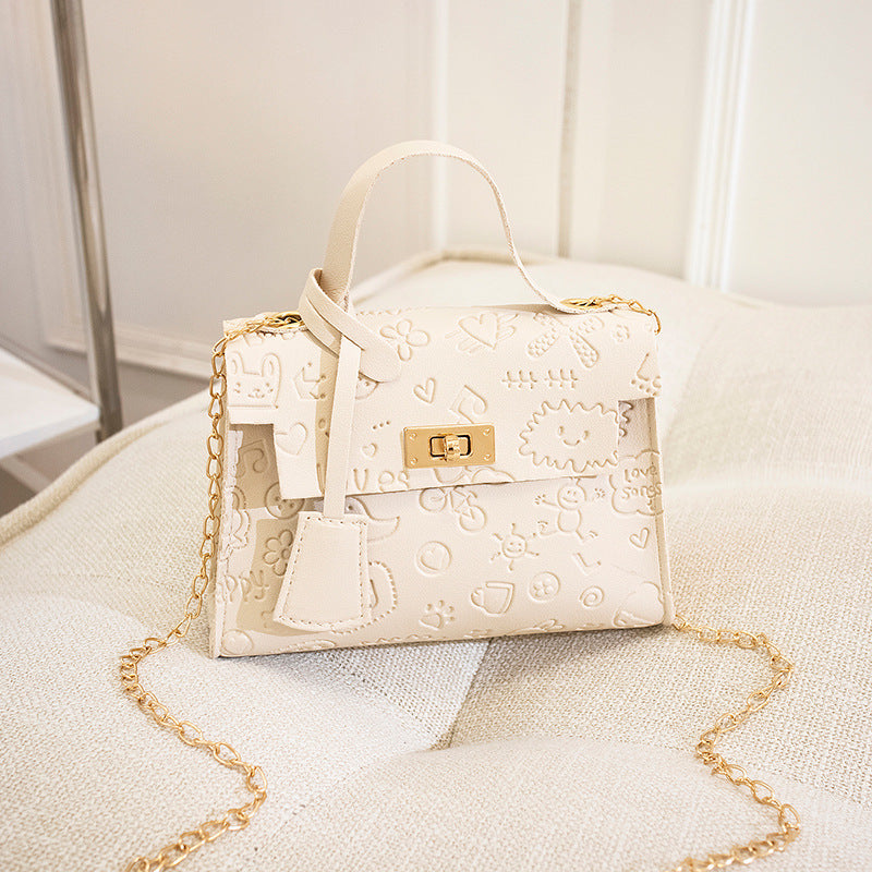 Embossed Handbag