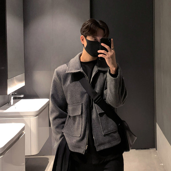 Woolen Coat Men