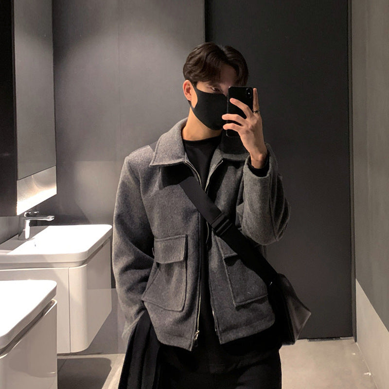 Woolen Coat Men