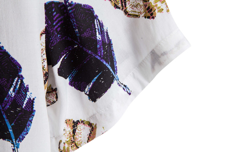 Leaf Short-sleeved Shirt