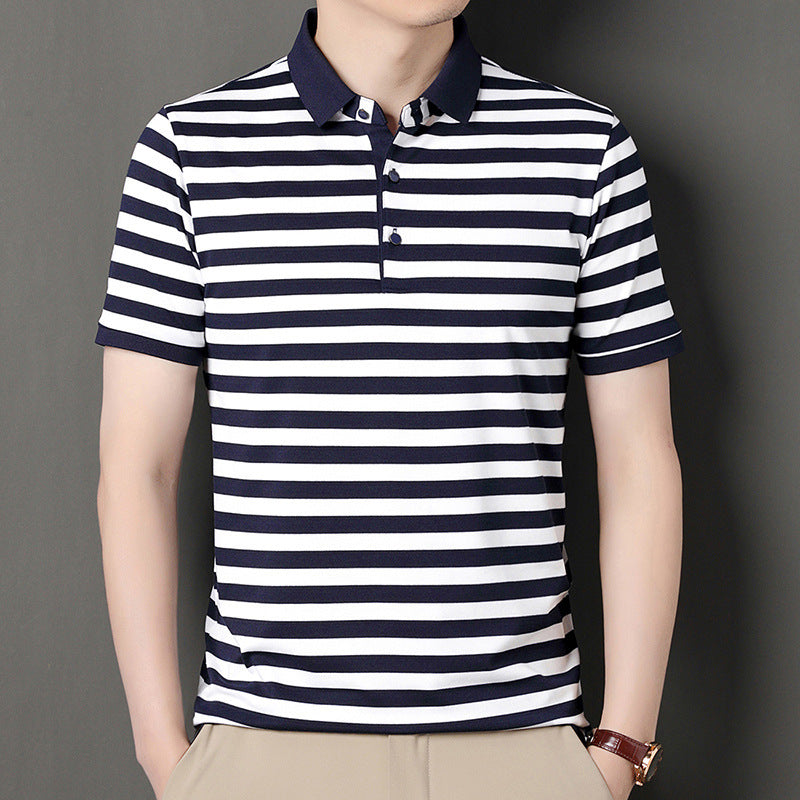 Striped Short-sleeve Shirt