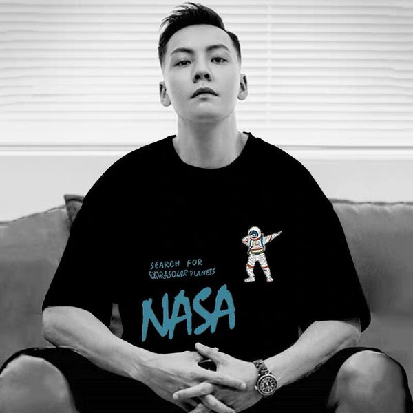 Short-sleeved T-shirt Loose Cotton Men