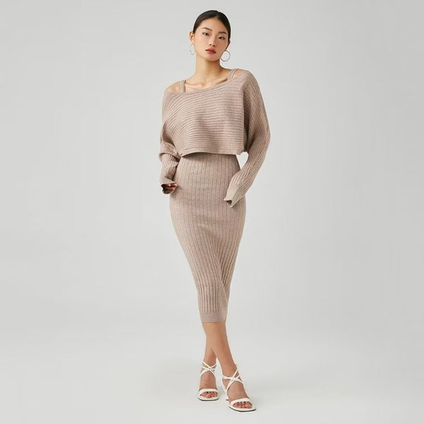 Camina Slim Dress and Small Sweater