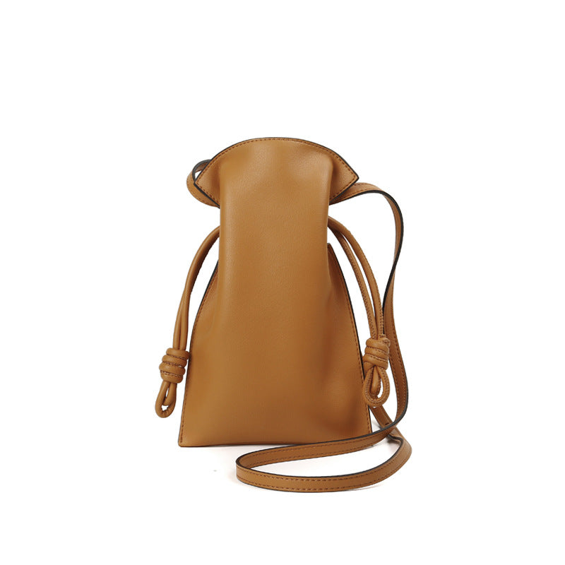 Drawstring Bucket Bag