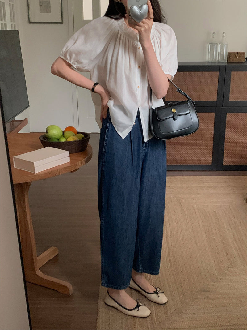 Daddy Thin Wide-leg Jeans