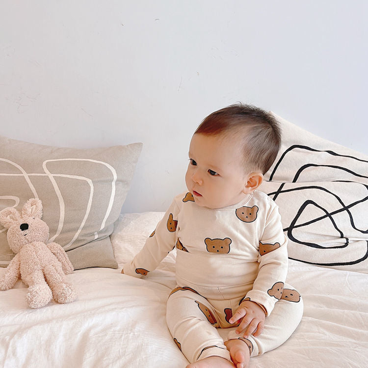 Baby Suit Pajamas High Waist Underwear